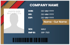 Office ID Card Template