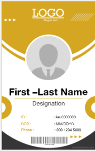 Office ID template
