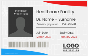 Doctor ID Card Template