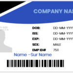 Employee ID Card Format