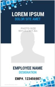 Id Card Template