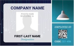Job ID Card Template