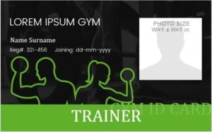 250 best id card layouts download free microsoft word gym id card sample