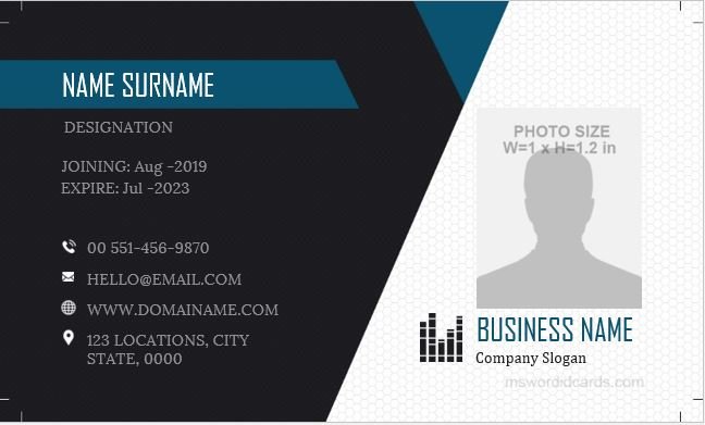 ID Badge Template