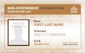 NGO ID Card Template