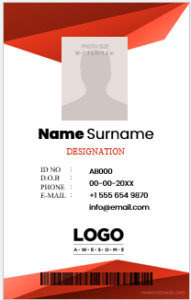 Fake Id badge