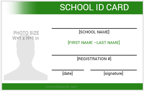 School ID card
