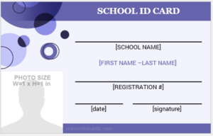 School ID card