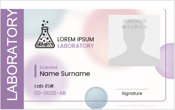 Laboratory ID Badge