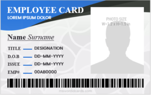 10 Best Company ID Card Templates for 2022 | Edit & Print