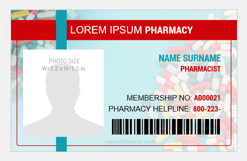 Pharmacist ID Badge