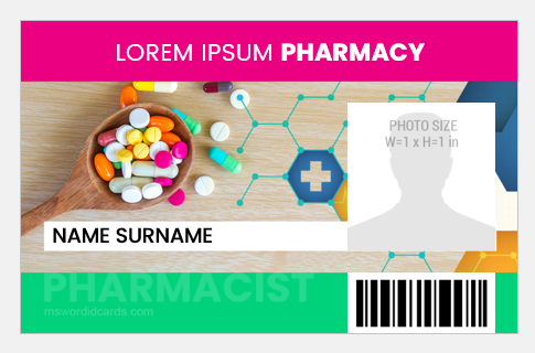 Pharmacist Id Badge -  Australia