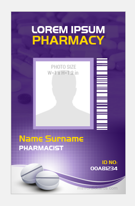 Pharmacist Id Badge -  Australia