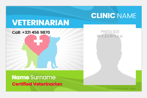 Free Printable Veterinary Name Badge PRINTABLE TEMPLATES