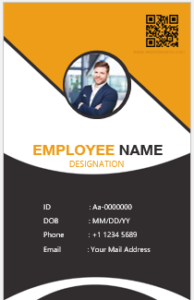 Fake ID template