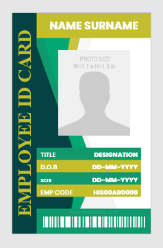 15 Best ID Badges for Office Employees | Microsoft Word ID Card Templates