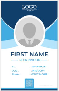 Fake ID Card Template