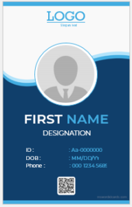 Fake ID Card Template