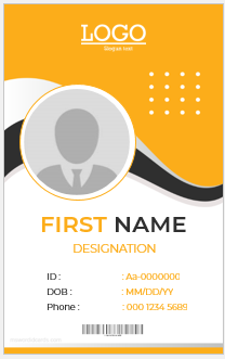 Fake ID Card Template