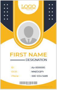 Fake ID Card Template