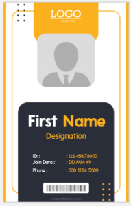 Fake ID Card Template