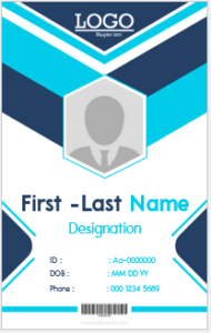 Fake ID Cards Printable with MS Word | Microsoft Word ID Card Templates