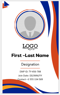 Company ID Card Template