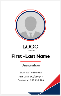 Company ID Card Template