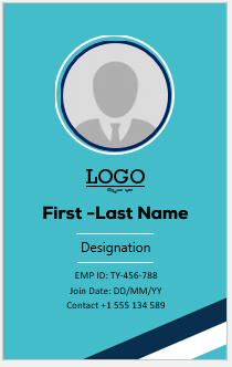 Company ID Card Template
