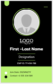 Company ID Card Template