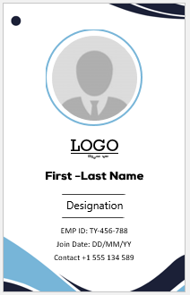 Company ID Card Template