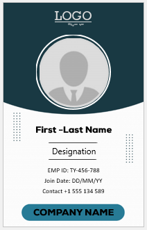 Company ID Card Template