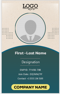 Company ID Card Template