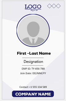 Company ID Card Template