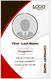 Company ID Card Template