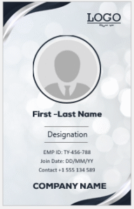 Company ID Card Template