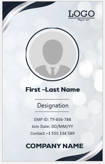 Company ID Card Template