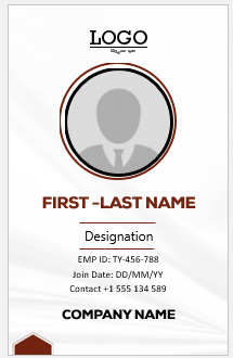 Company ID Card Template