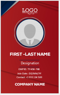 Company ID Card Template