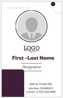 Company ID Card Template