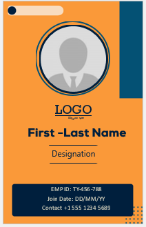 Company ID Card Template