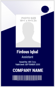 Photo ID Card Design