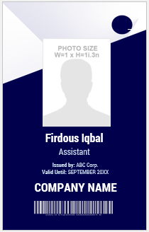 Photo ID Card Design