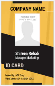 Photo ID Card Design