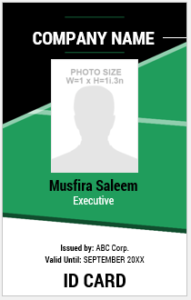 Photo ID Card Design