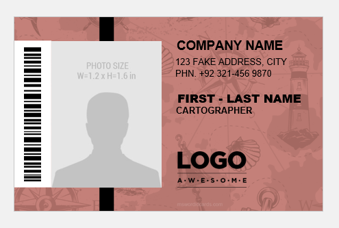 Cartographer ID badge