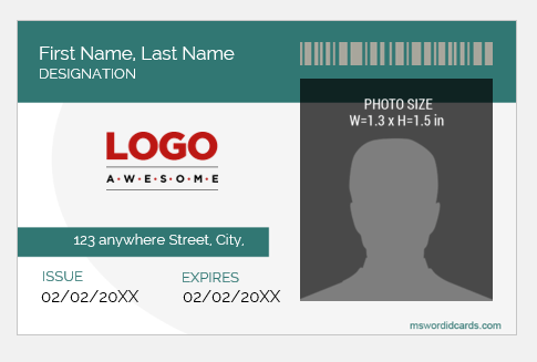 CEO ID badge template