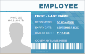 Novelty ID Cards | Download MS Word Editbale FREE ID Cards