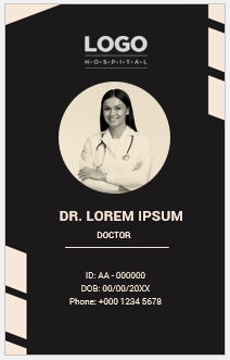 Doctor ID Card Template