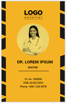 Doctor ID Card Template